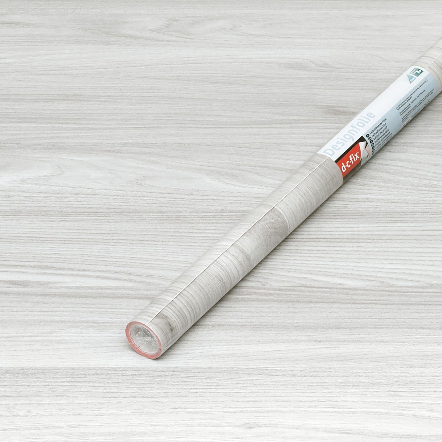 Sangallo Light Grey Sticky Back Vinyl Self-Adhesive Woodgrain for Furniture & Surfaces