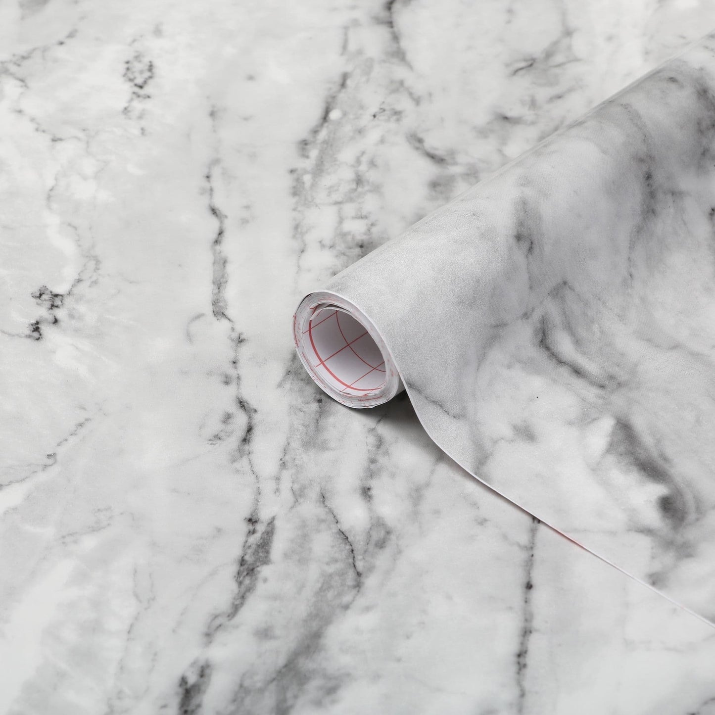 45cm Romeo Marble Sticky Vinyl Fablon (200-3242) Cut to size from 1m to 15m