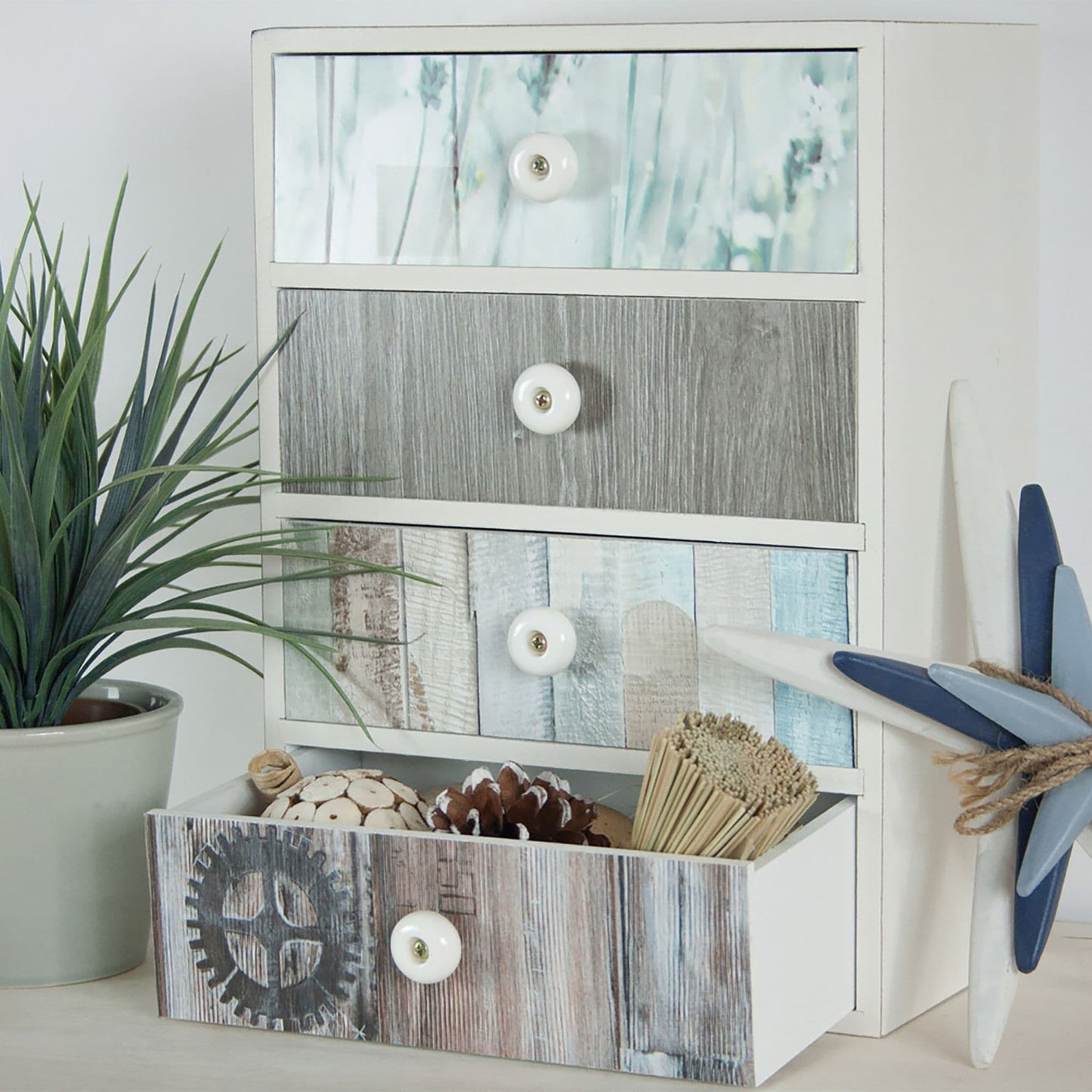 Sheffield Oak Pearl Grey Sticky Back Vinyl Self-Adhesive Woodgrain for Furniture & Surfaces