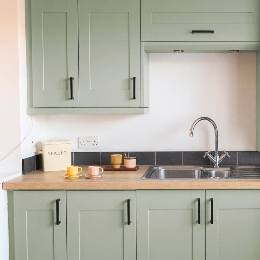 67cm D-C-Fix Matt Sage Green Sticky Back Vinyl (200-8342) From 1m to 15m