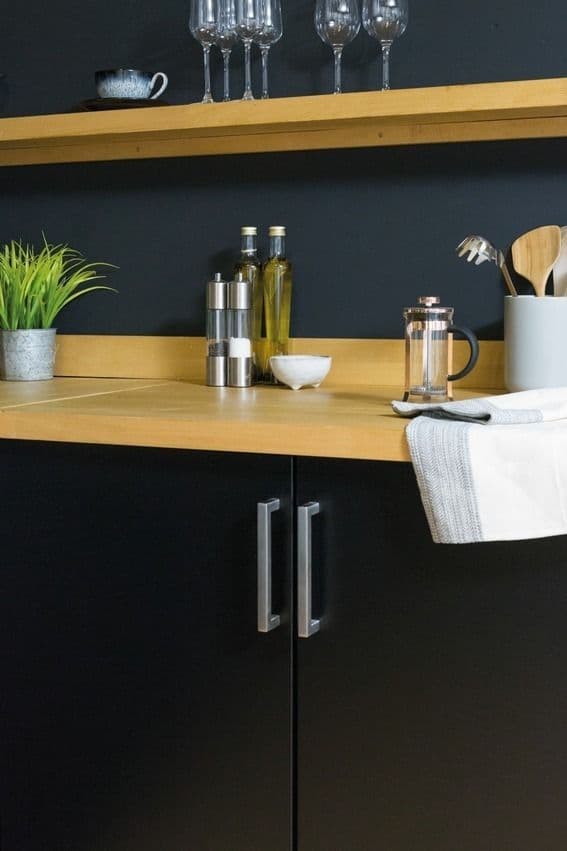 90cm D-C-Fix Matt Black Sticky Back Vinyl (200-5010) from 1m - 15m