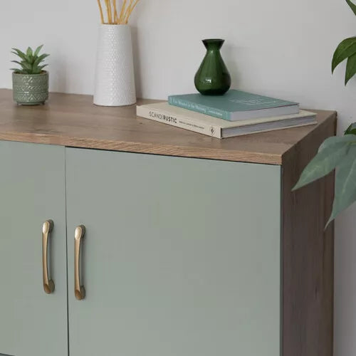 D-C-Fix 45cm Wide Matt Sage Green Sticky Back Vinyl (200-3261) from 1 to 15m