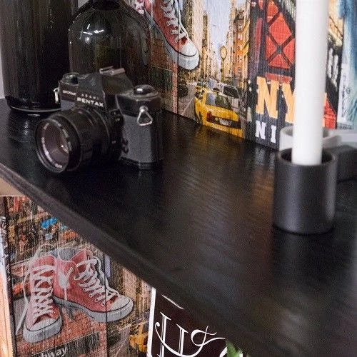 Blackwood Woodgrain Sticky Back Vinyl Self-Adhesive Woodgrain for Furniture & Surfaces