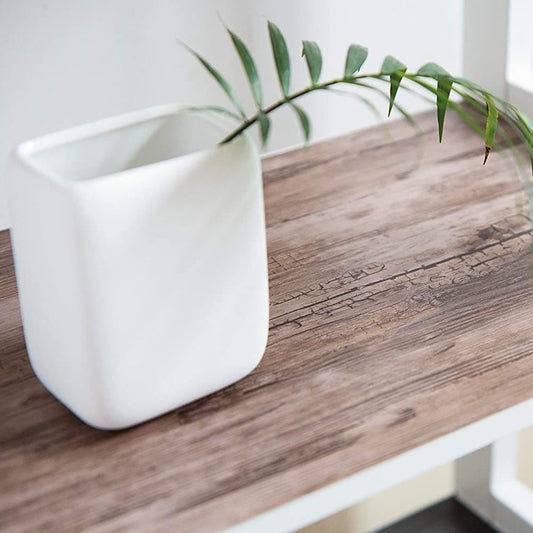 Rustic Wood Sticky Back Vinyl Self-Adhesive Woodgrain for Furniture & Surfaces