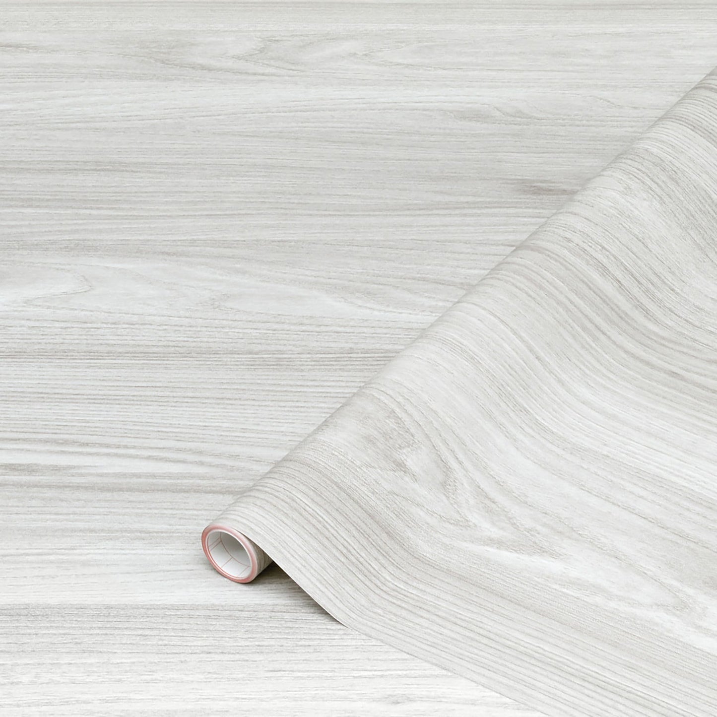 Sangallo Light Grey Sticky Back Vinyl Self-Adhesive Woodgrain for Furniture & Surfaces
