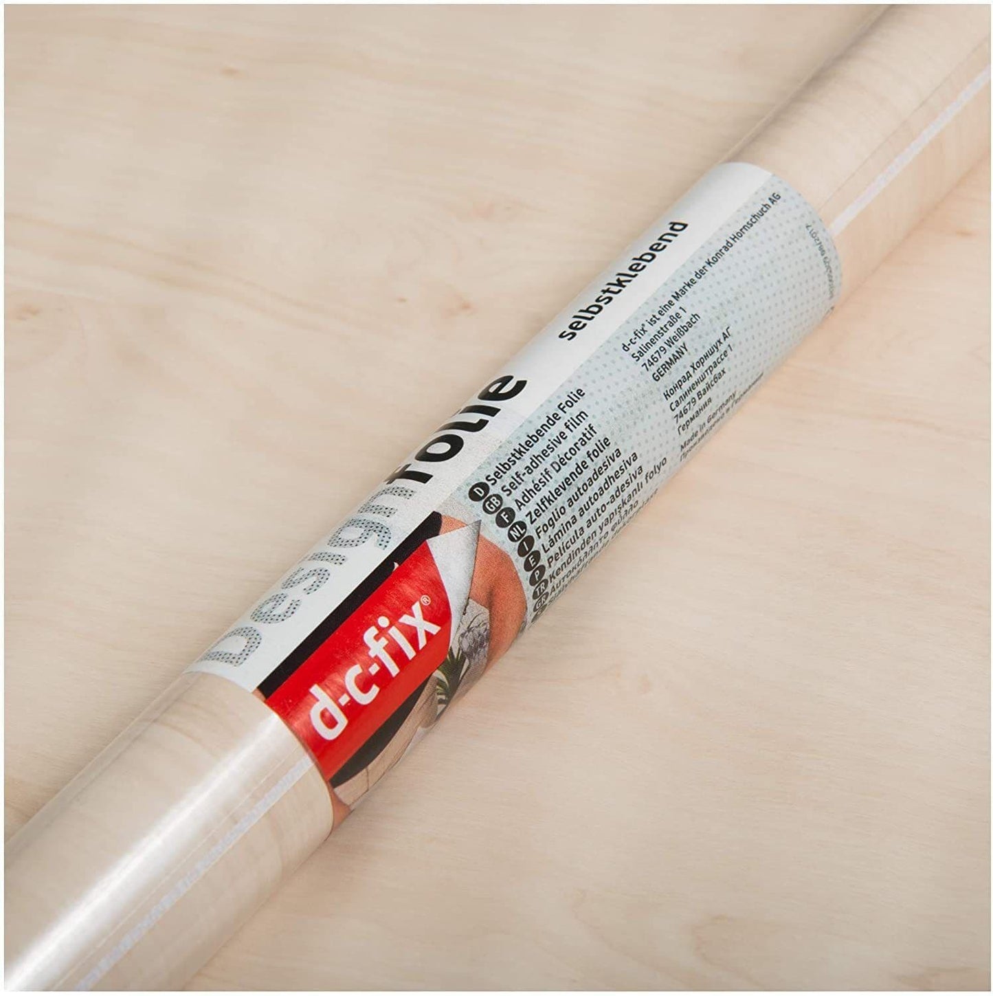 Birch Wood Sticky Back Vinyl Self-Adhesive Woodgrain for Furniture & Surfaces
