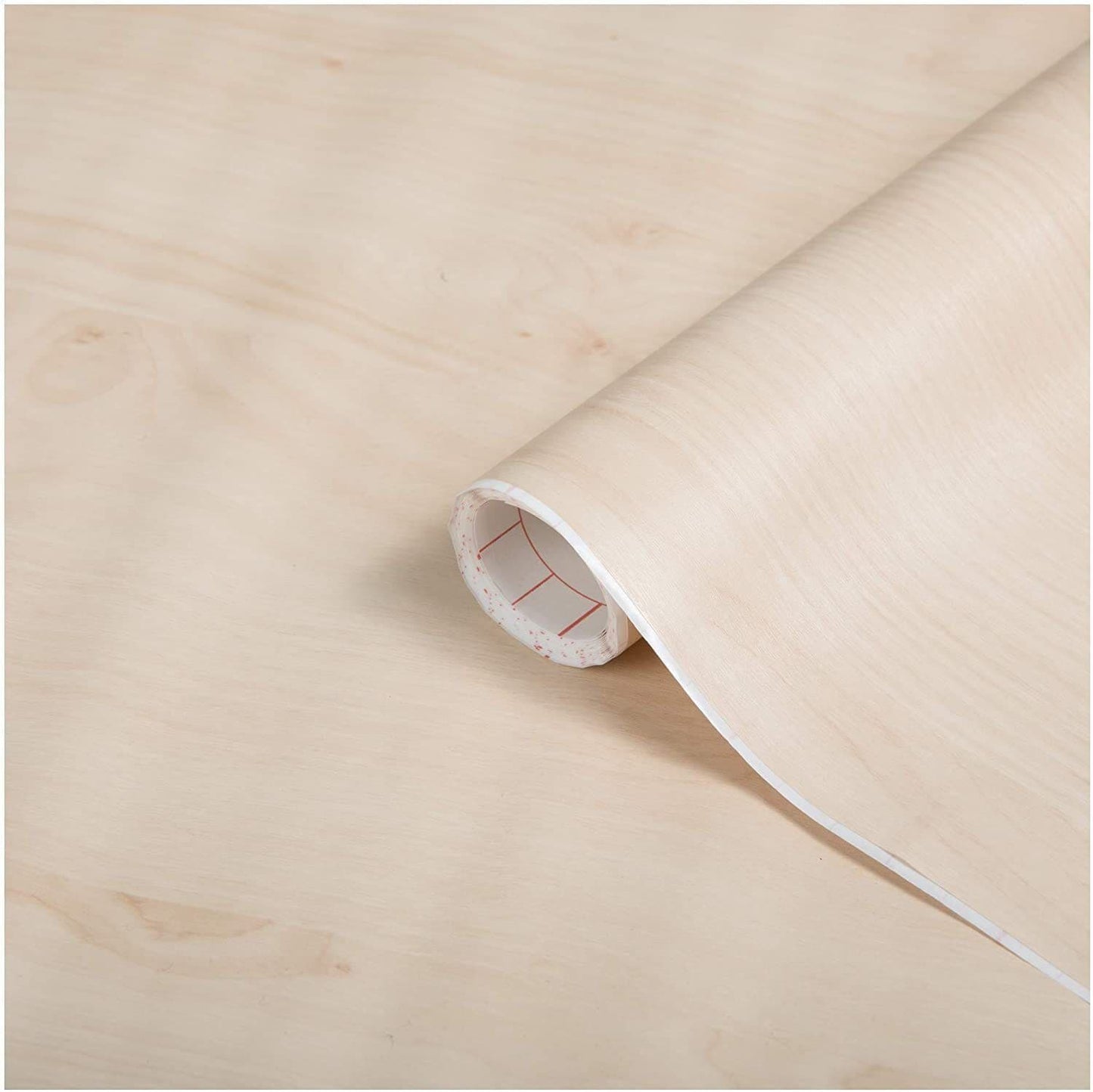 Birch Wood Sticky Back Vinyl Self-Adhesive Woodgrain for Furniture & Surfaces