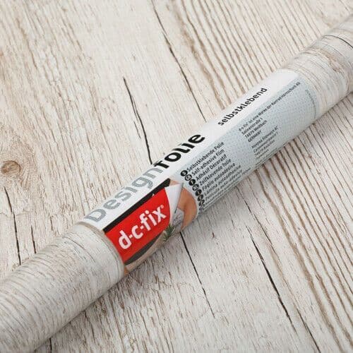 Light Rustic Pine Wood Sticky Back Vinyl Self-Adhesive Woodgrain for Furniture & Surfaces