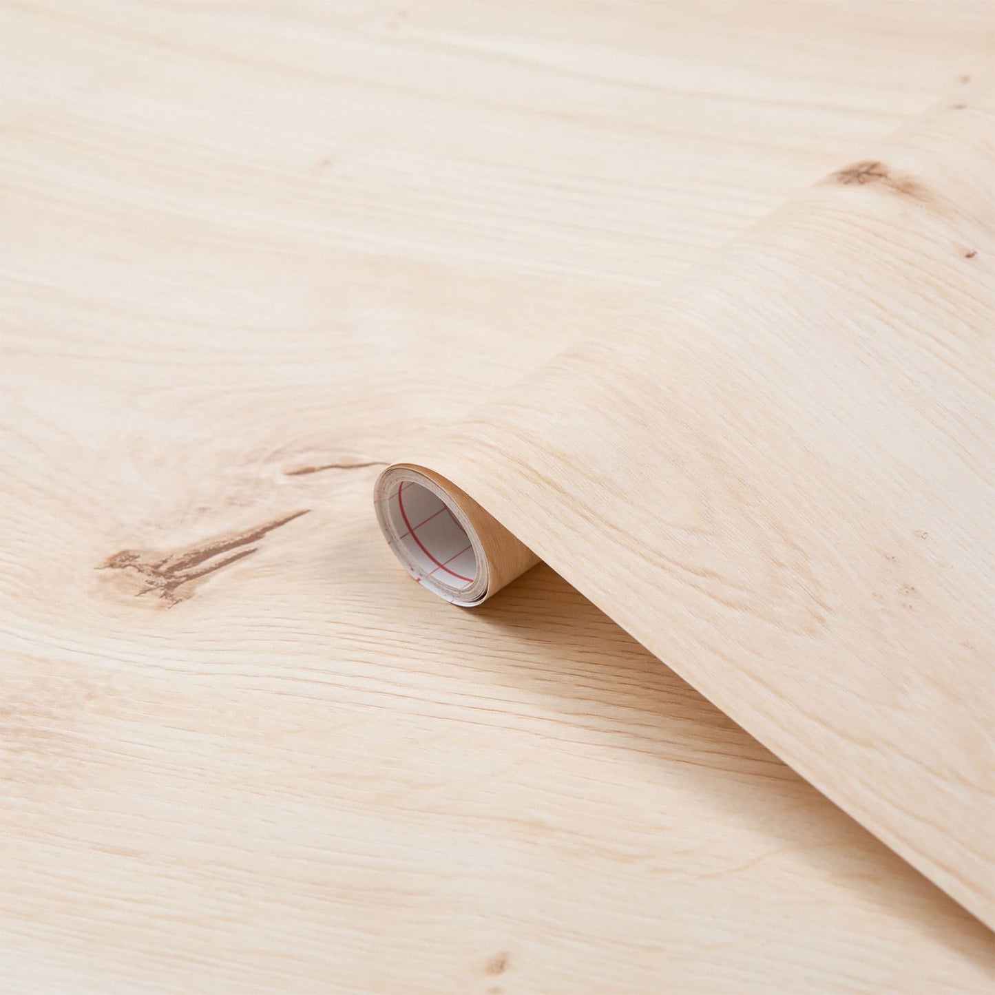 Scandinavian Oak Wood Sticky Back Vinyl Self-Adhesive Woodgrain for Furniture & Surfaces