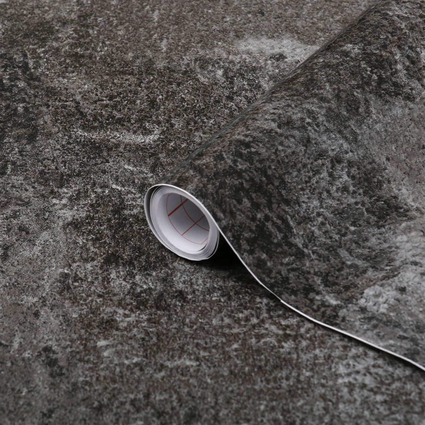 45cm Avellino Granite Slate Grey Sticky Vinyl Fablon (200-3182) Cut to size from 1 to 15 metres
