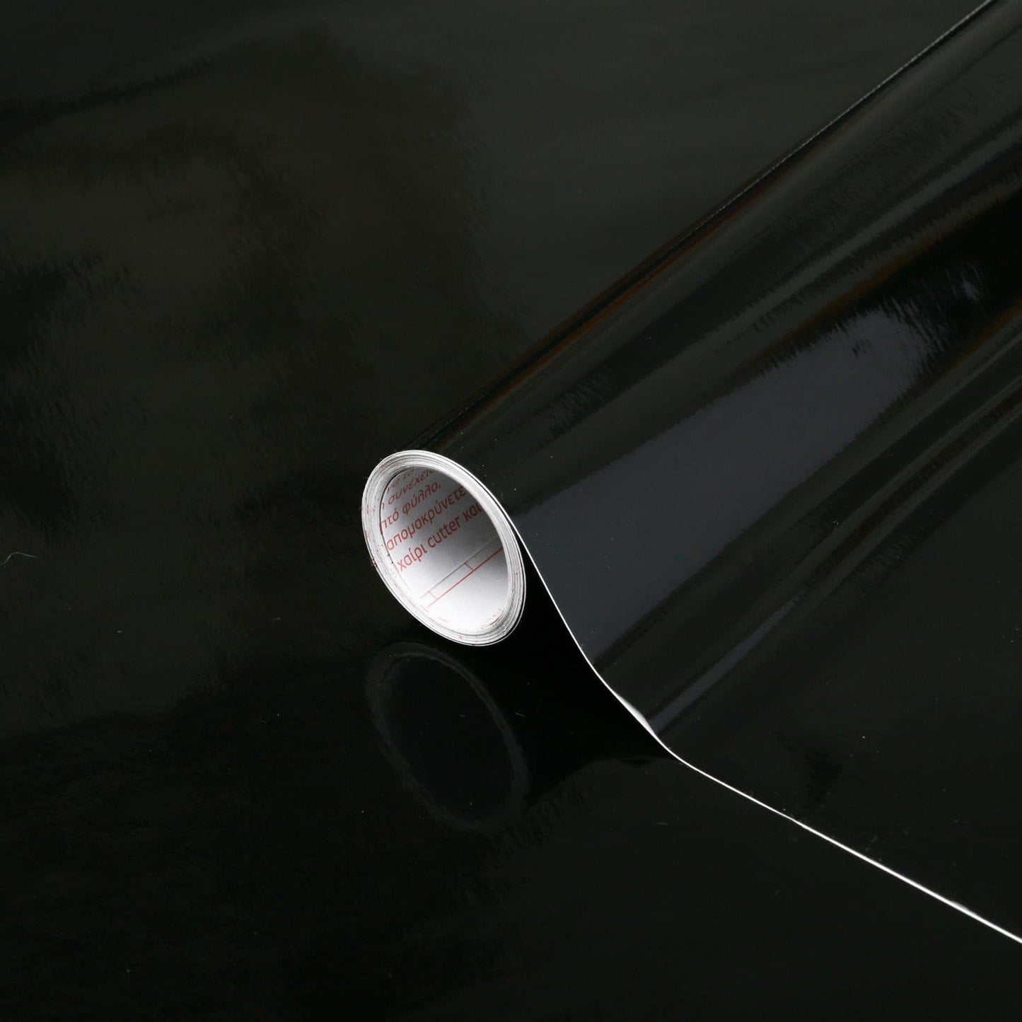45cm D-C-Fix Gloss Black Sticky back Vinyl (346-0010) 45cm x 2M