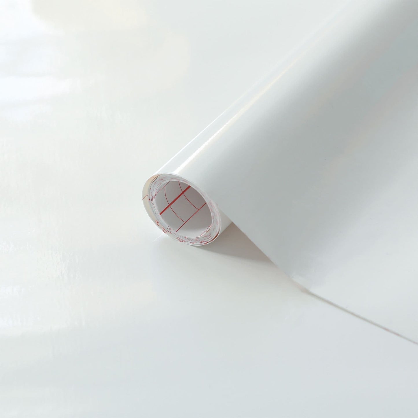 45cm D-C-Fix Gloss White 100 micron Sticky Back Vinyl  (346-0011) 45cm x 2M
