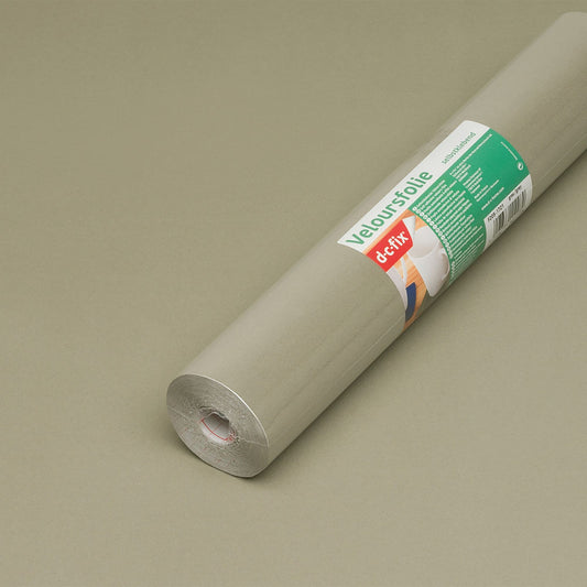 45cm D-C-Fix Grey Velour Baize Self Adhesive Vinyl (205-1721) 1m to 5m Long