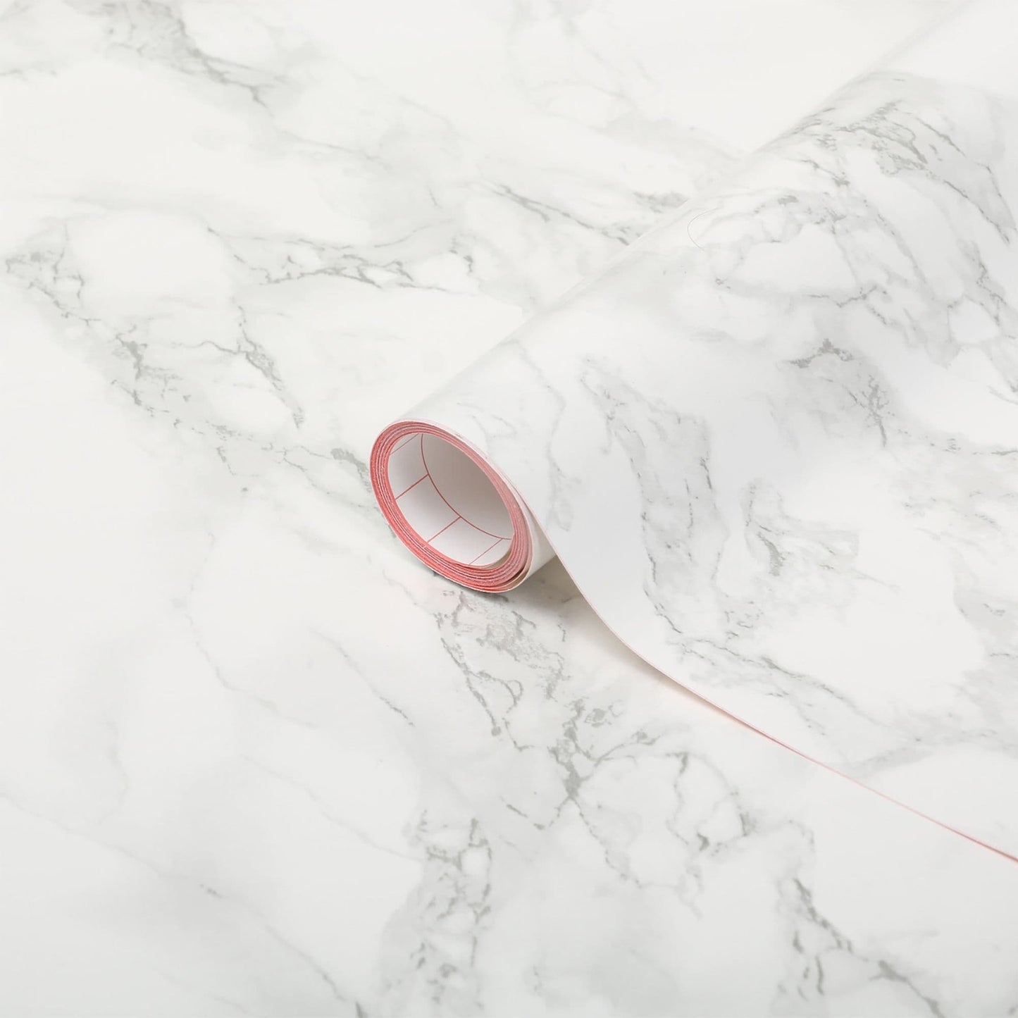 45cm d-c-fix Marmi White Grey Marble sticky back furniture wrap (200-2256) From 1m to 15m