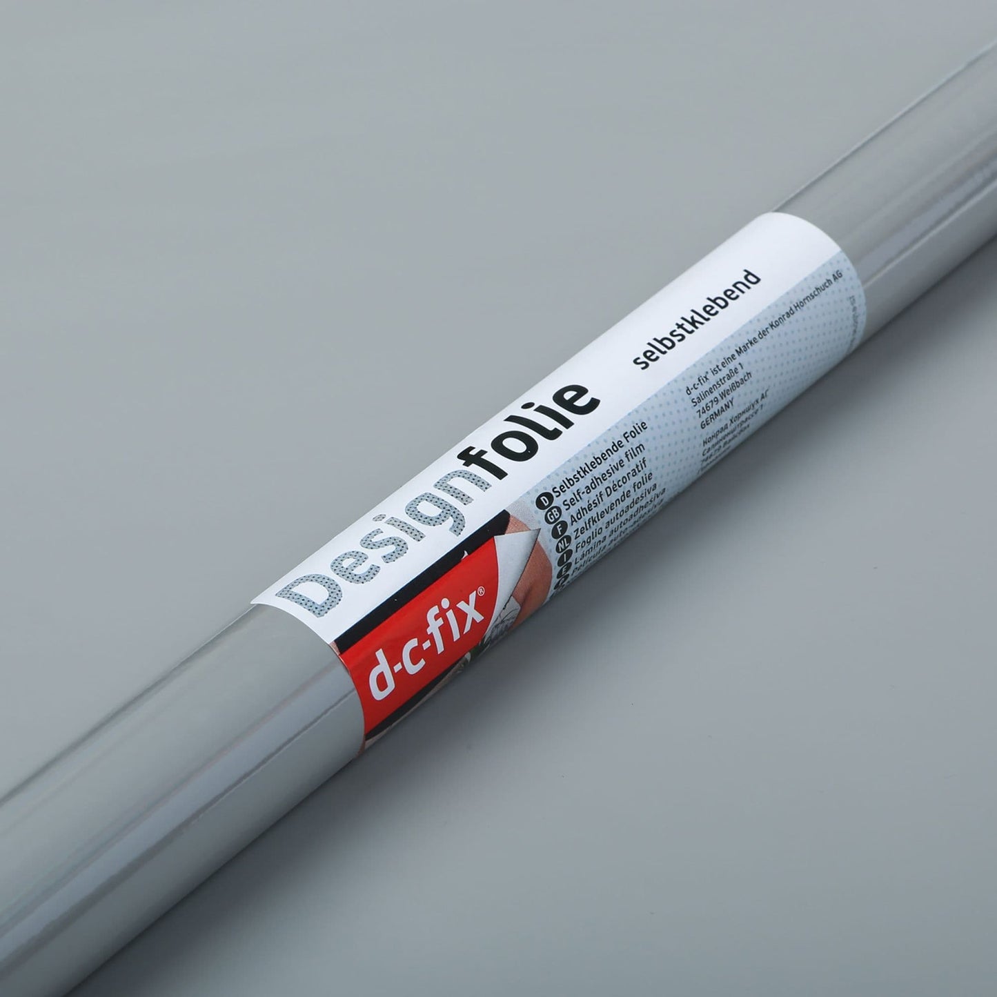 45cm D-C-Fix Matt Grey Sticky Back Vinyl (346-0636) 45cm x 2m