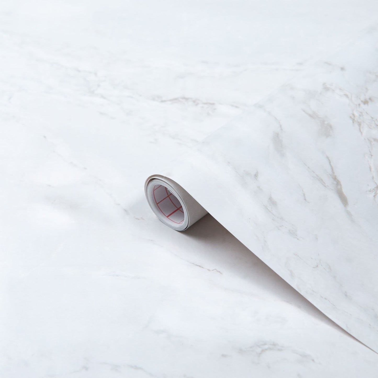 45cm d-c-fix Romeo Matt White/Grey Marble  Sticky Vinyl Wrap (200-3249) from 1m to 15m