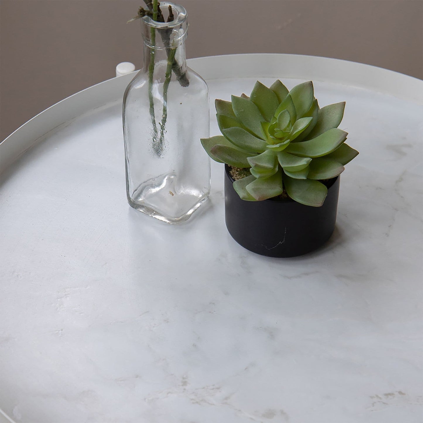 45cm d-c-fix Romeo Matt White/Grey Marble  Sticky Vinyl Wrap (200-3249) from 1m to 15m