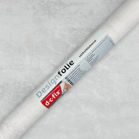 45cm d-c-fix White Concrete Stone Marble Sticky Back Vinyl (346-0683) 45cm x 2m