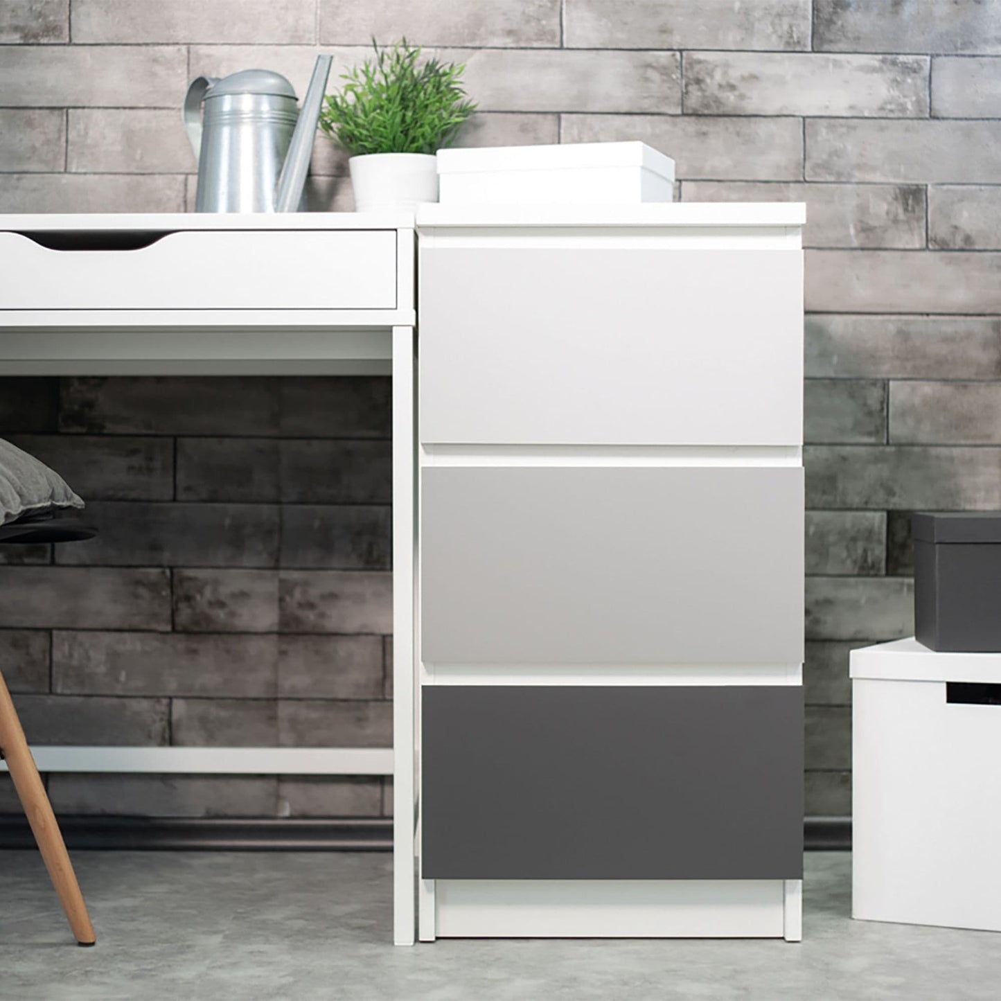 45cm DC Fix Matt Anthracite Grey sticky Back Vinyl (200-3245) from 1m to 15m