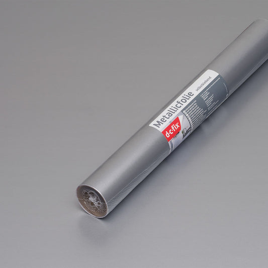 45cm Metallic Satin Silver Sticky Vinyl  (201-0020) Cut to size from 1 to 15 metres