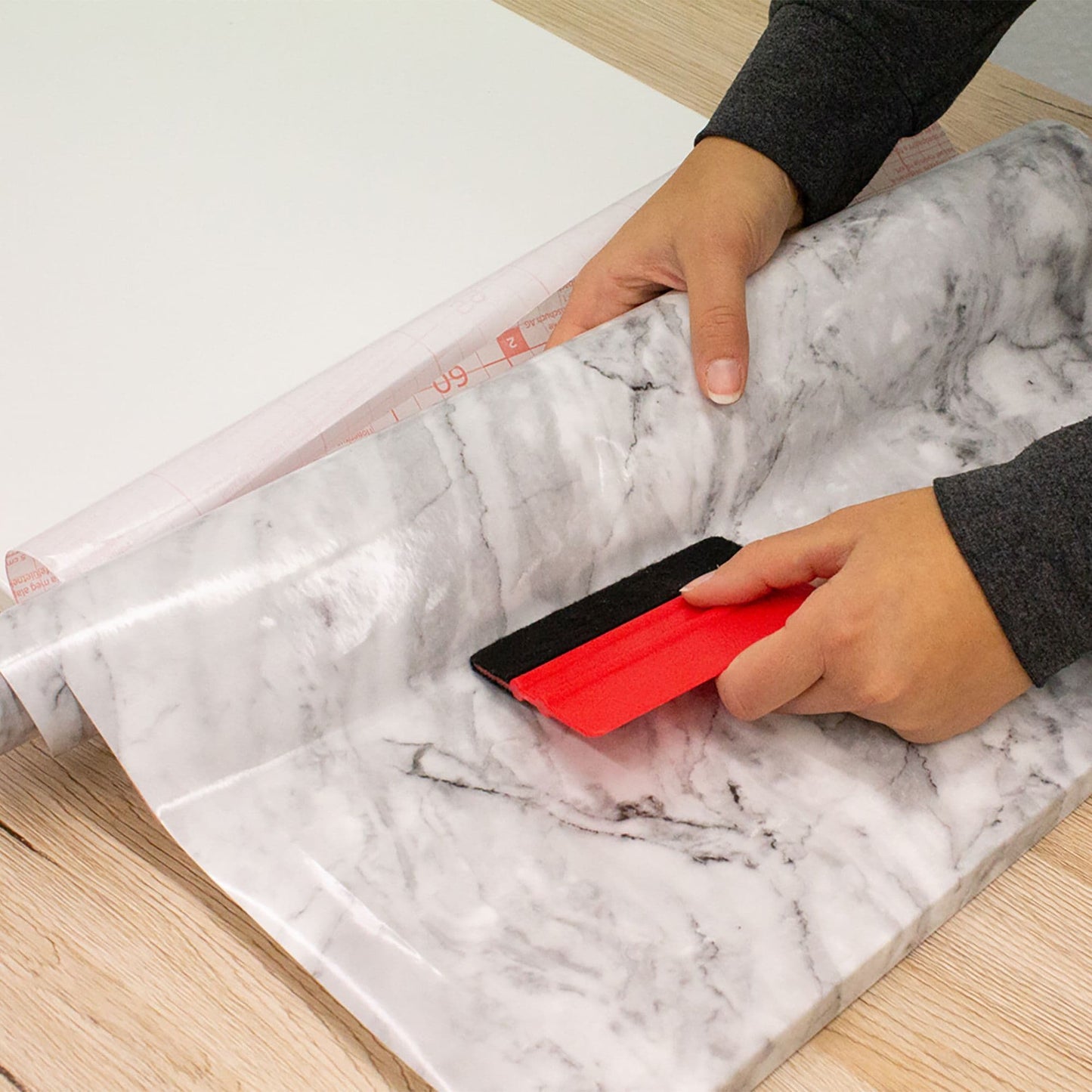 45cm Romeo Marble  Sticky Vinyl Fablon (200-3242) Cut to size from 1m to 15m