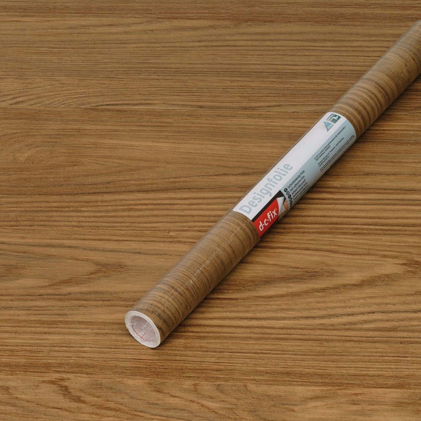 Casella Oak Brown Wood Sticky Back Vinyl Self-Adhesive Woodgrain for Furniture & Surfaces