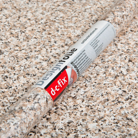67cm Granite Beige Sticky Back Vinyl (200-8204) Lengths from 1m to 15m