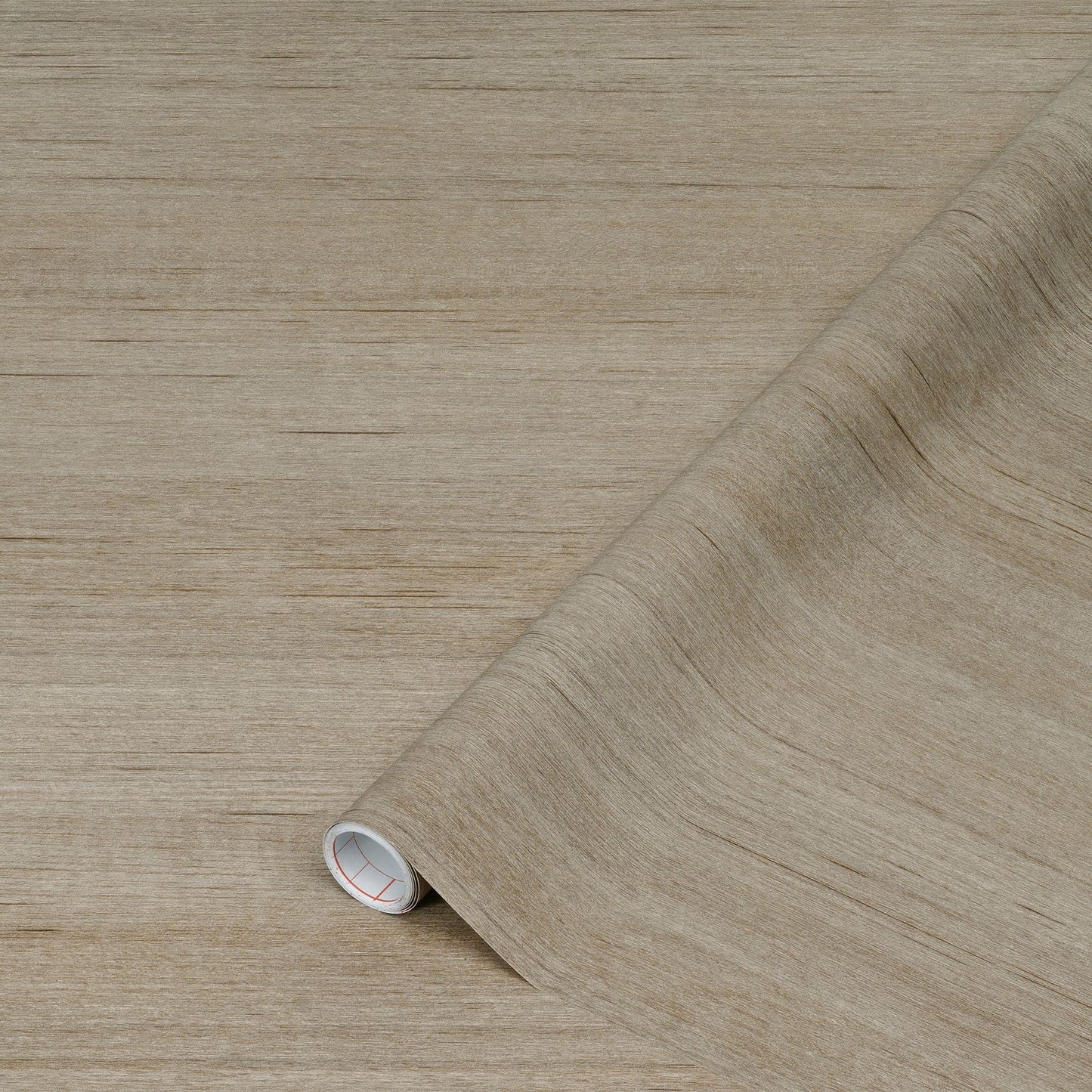 Tira Wood Greige Sticky Back Vinyl Self-Adhesive Woodgrain for Furniture & Surfaces
