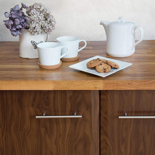 Apple Birch Chocolate Wood Sticky Back Vinyl Self-Adhesive Woodgrain for Furniture & Surfaces