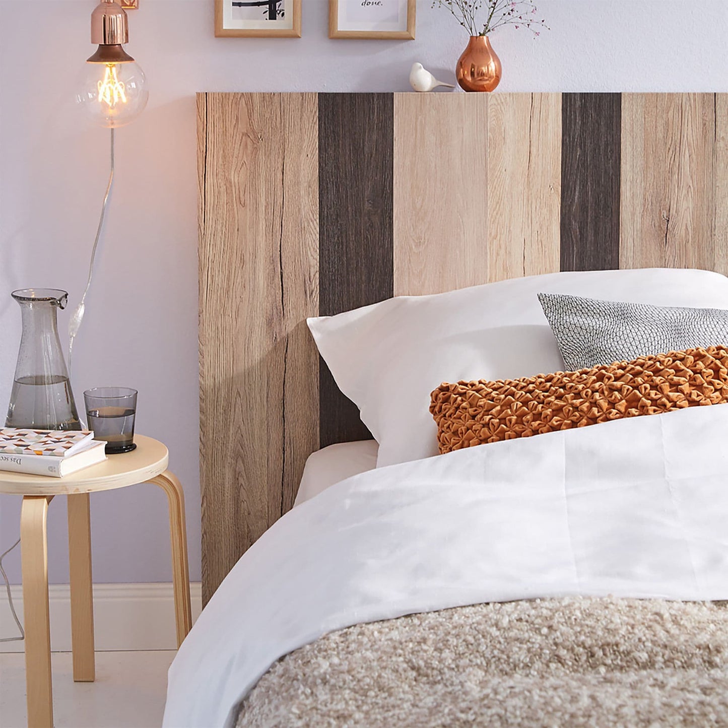 Santana Oak Lime Wood Sticky Back Vinyl Self-Adhesive Woodgrain for Furniture & Surfaces