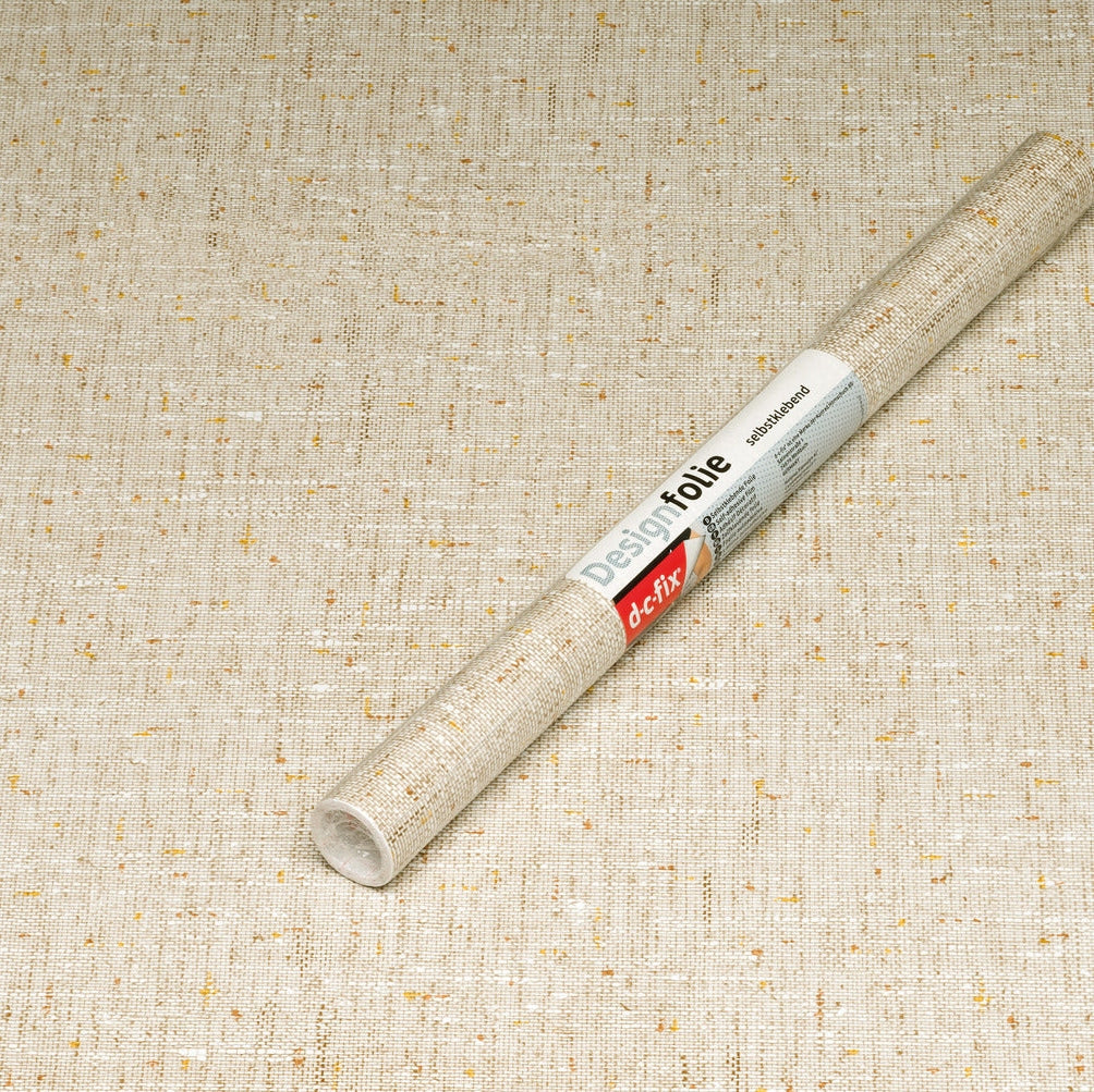 Hessian Woven Textile Vinyl (450mm, Self-Adhesive)