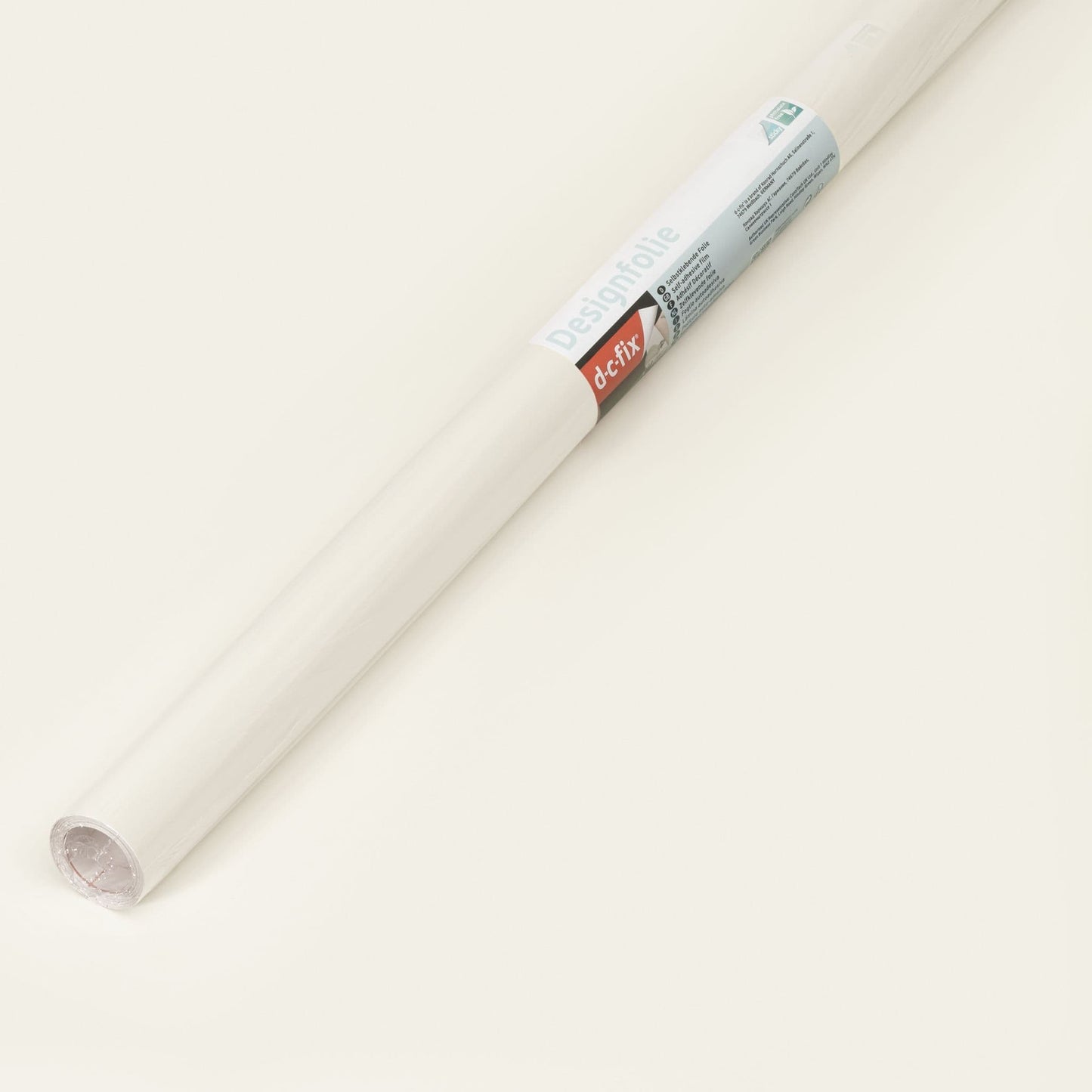 90cm D-C-Fix Matt Porcelain Off White Back Vinyl (346-5408) 90cm x 2.1m