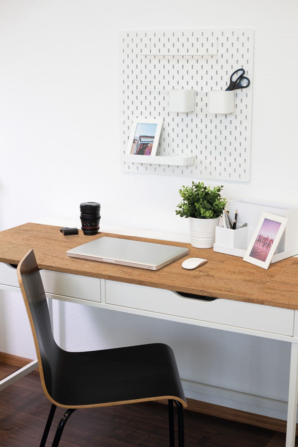 D-C-Fix 45cm wide Cork Wood Sticky Backed Vinyl (200-3252) From 1 - 15m long