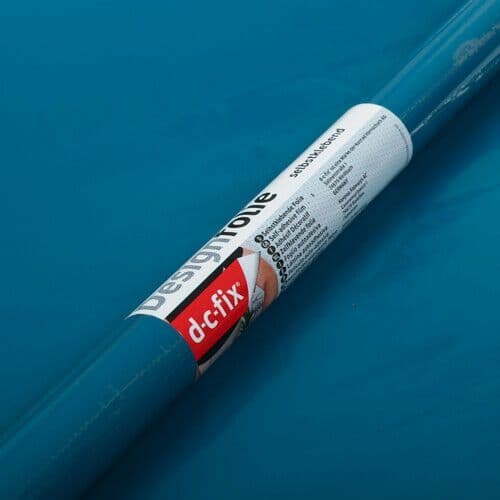 D-C-Fix 45cm Wide Gloss Petrol Sticky Back Vinyl (200-3244) from 1 to 15 metres