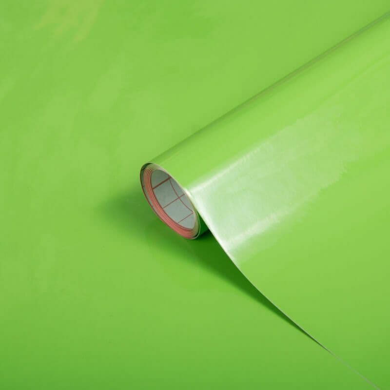 D-C-Fix Gloss Apple Green Sticky Back Vinyl (346-0505) 45cm x 2m