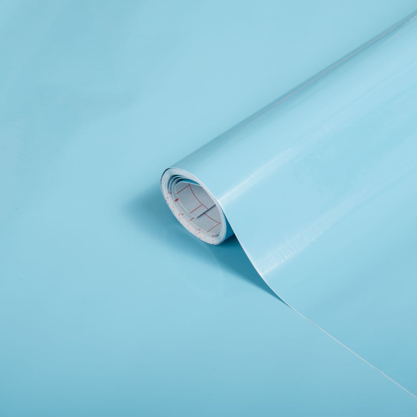 D-C-Fix Gloss Aqua Blue Sticky Back Vinyl (346-0506) 45cm x 2m
