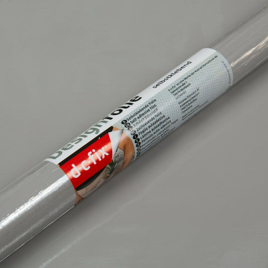 d-c-fix Gloss Grey sticky back wrap 200-2885 (W)45cm (L)1m to 15m