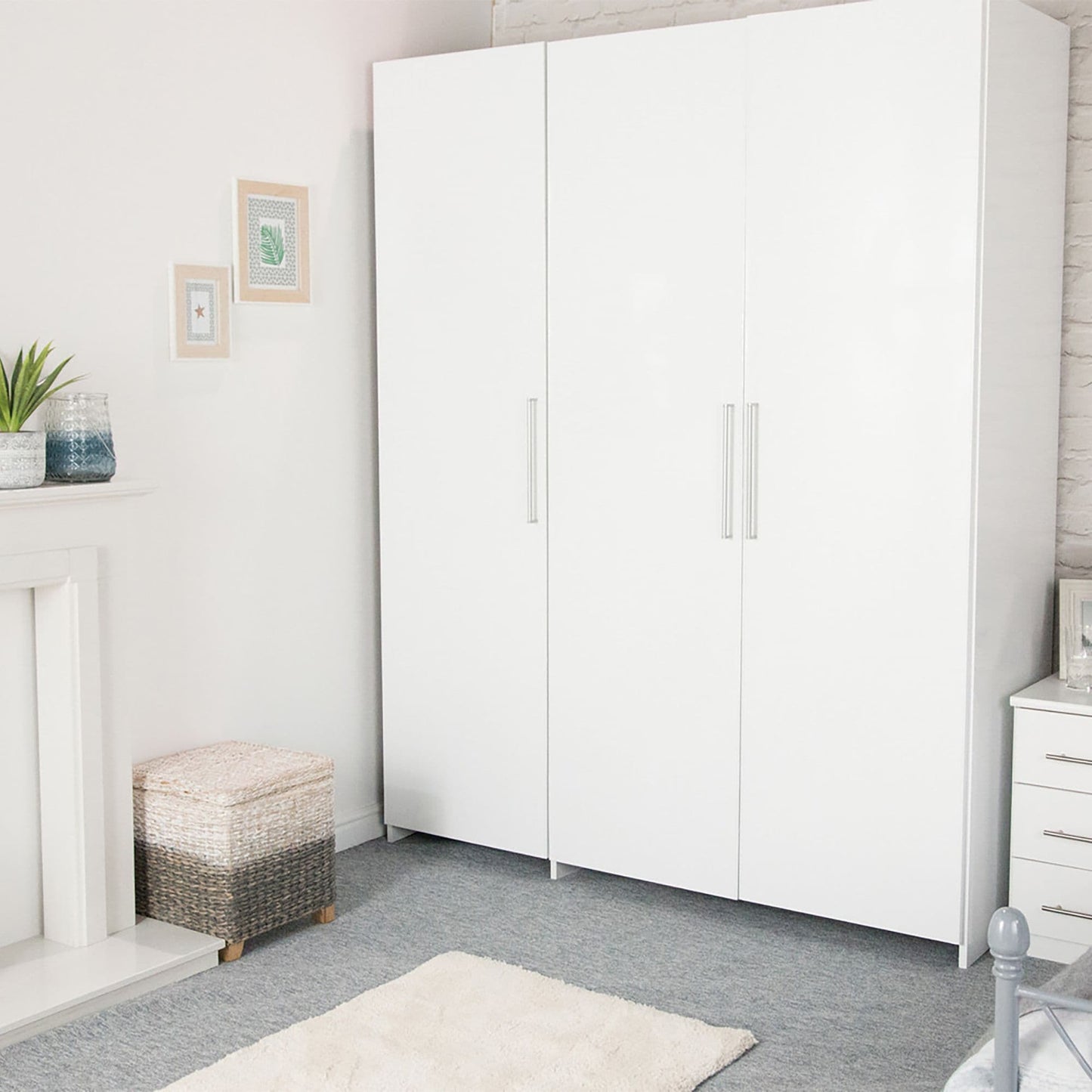 d-c-fix Gloss White sticky back furniture wrap 200-1273 (W)45cm (L)1m to 15m