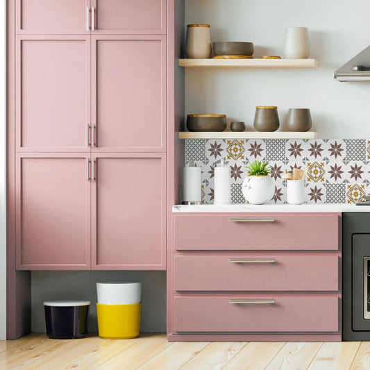 D-C-Fix Matt Ash Rose Pink Sticky Back Vinyl (346-8187) 67cm x 2m