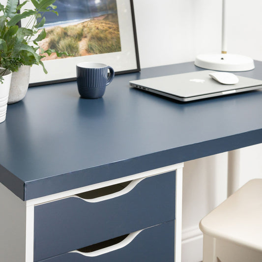 D-C-Fix Matt Midnight Navy Blue Furniture Wrap 346-8195: 67cm x 2m
