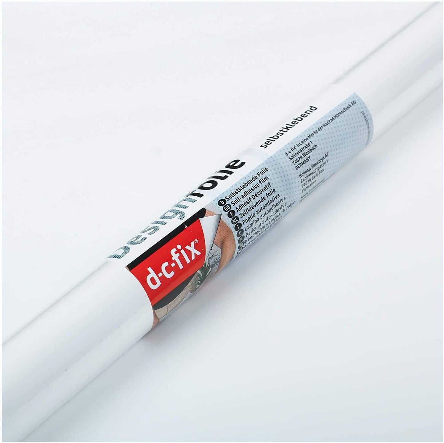D-C-Fix Matt White Sticky Back Vinyl (346-8006) 67cm x 2m