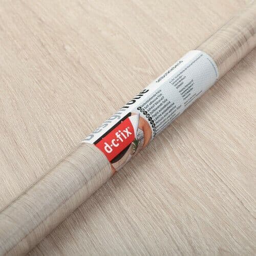 Santana Oak Lime Wood Sticky Back Vinyl Self-Adhesive Woodgrain for Furniture & Surfaces