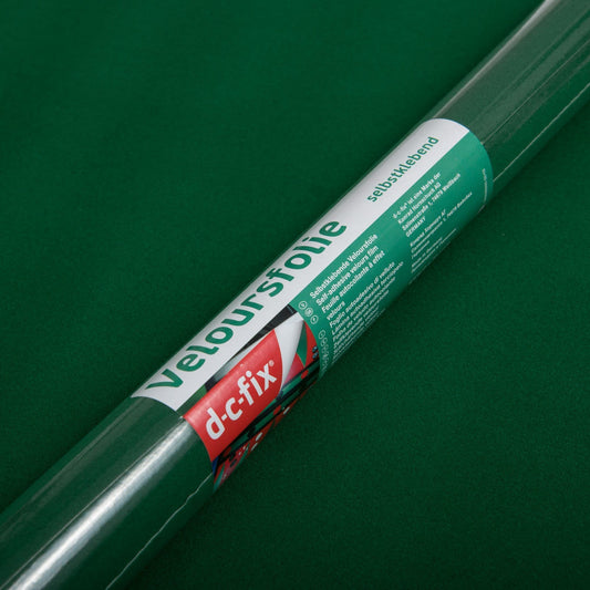 Green Baize (205-1716) 45cm wide by various lengths. Sticky backed.