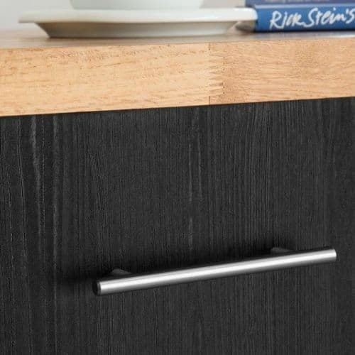 Quadro Black Heavy Embossed Woodgrain for Furniture & Surfaces
