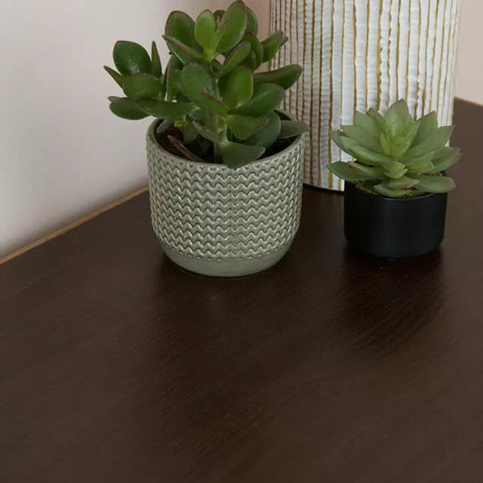 Dark Chestnut Maron Wood Sticky Back Vinyl Self-Adhesive Woodgrain for Furniture & Surfaces