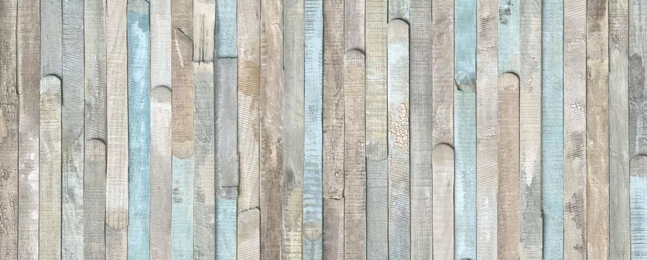 2m x 45cm Rio Ocean Wood Sticky Vinyl (346-0644)