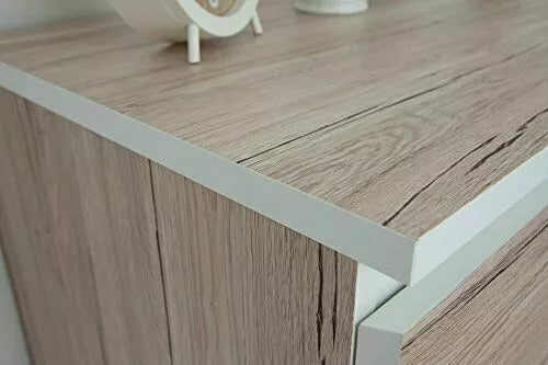 Sanremo Oak Sand Sticky Back Vinyl Self-Adhesive Woodgrain for Furniture & Surfaces