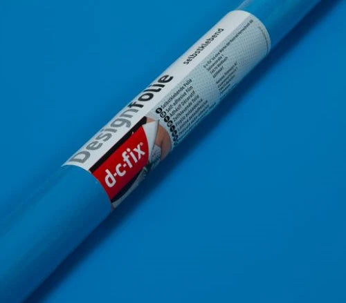 D-C-Fix 45cm Wide Matt Air Blue Sticky Back Vinyl (200-0107) from 1 to 15 metres